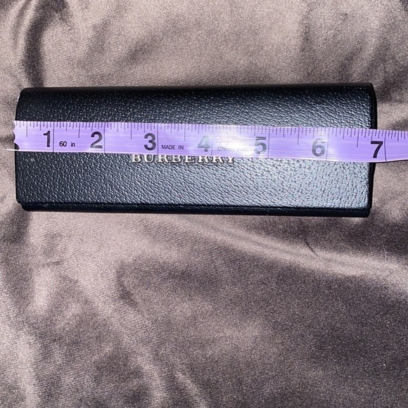 Burberry black leather  sunglasses case - Picture 6 of 11